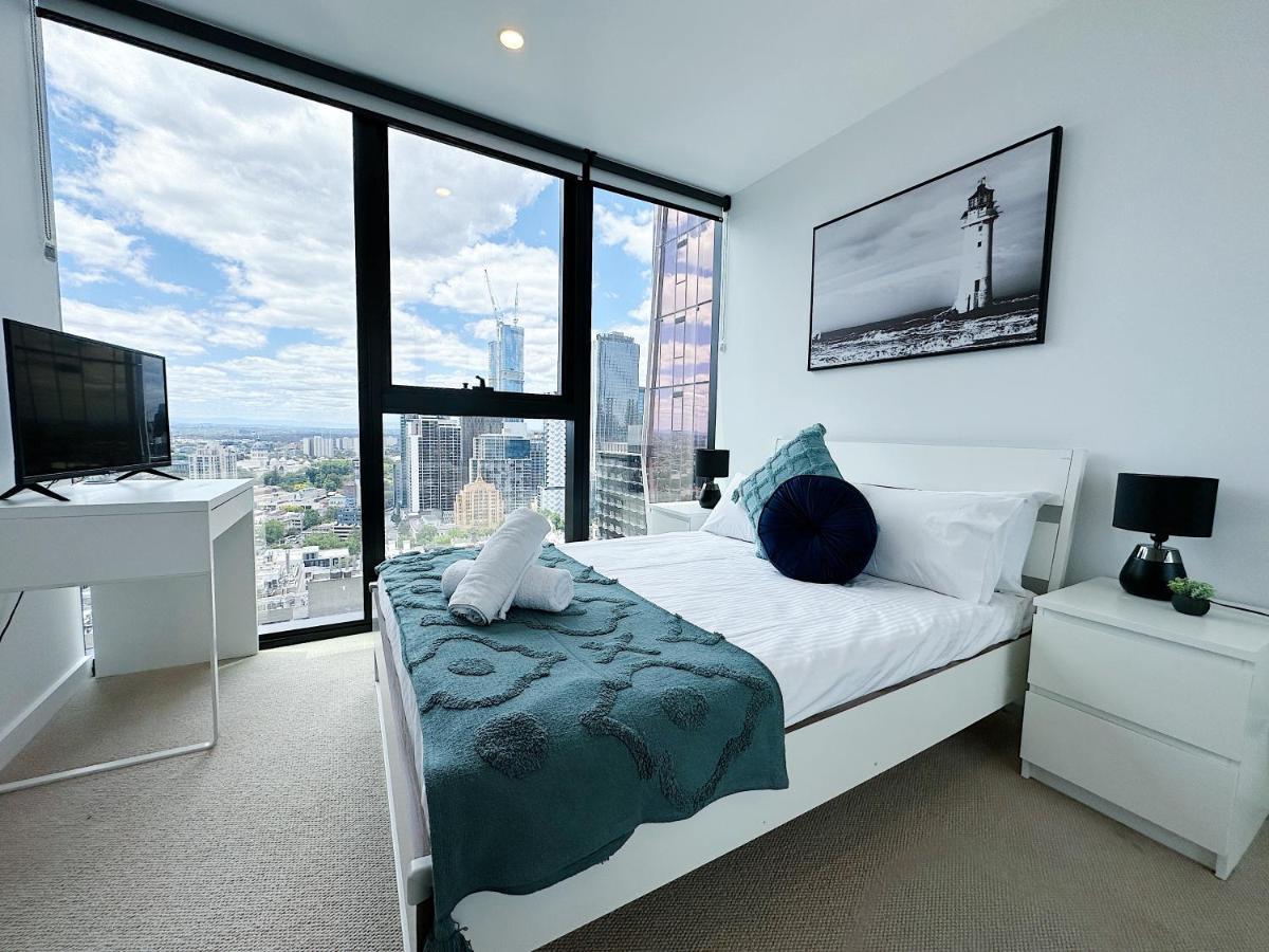 Beautiful Skyview Cbd Highrise 3Beds With Carpark Available Apartment Melbourne Luaran gambar